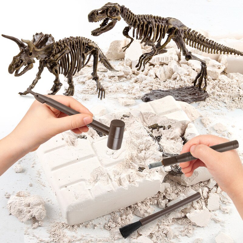 3D Dinosaur Fossil Excavation Kits Education Arche..